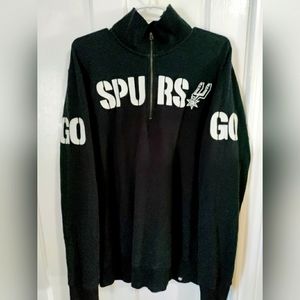47 brand very limited San Antonio Spurs half zip